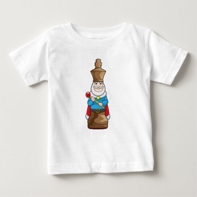 Chess piece King Chess Baby T-Shirt (Front)