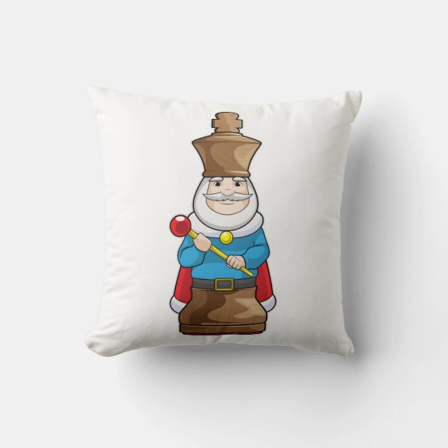 Chess piece King Chess Cushion (Front)