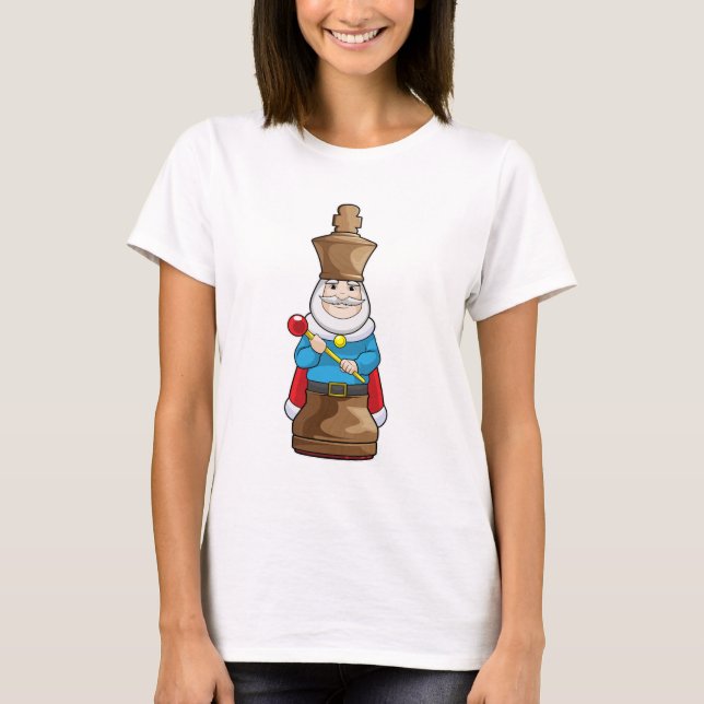 Chess piece King Chess T-Shirt (Front)