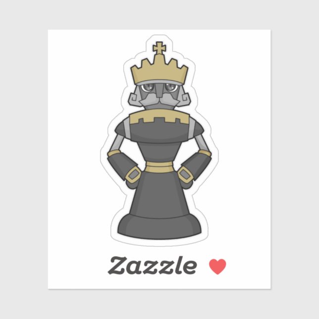 Chess piece King Crown Chess (Sheet)