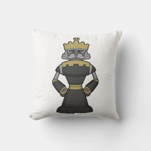 Chess piece King Crown Chess Cushion