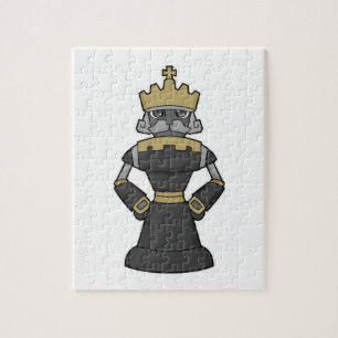 Chess piece King Crown Chess Jigsaw Puzzle