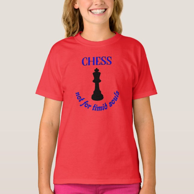 Chess Piece King - Funny Saying - T Shirt for Kids (Front)