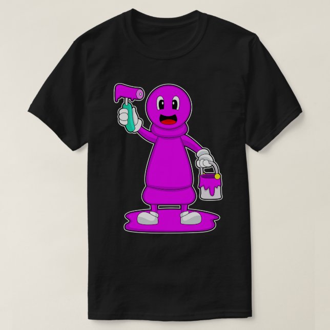 Chess piece Pawn Chess Painter T-Shirt (Design Front)