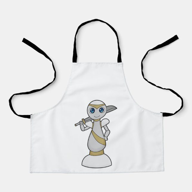 Chess piece Pawn Sword Chess Apron (Front)
