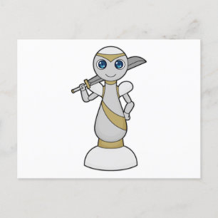 Chess piece Pawn Sword Chess Postcard
