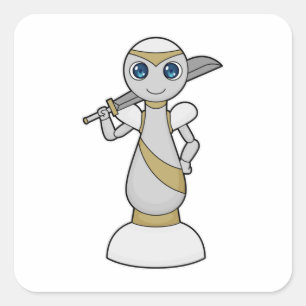 Chess piece Pawn Sword Chess Square Sticker