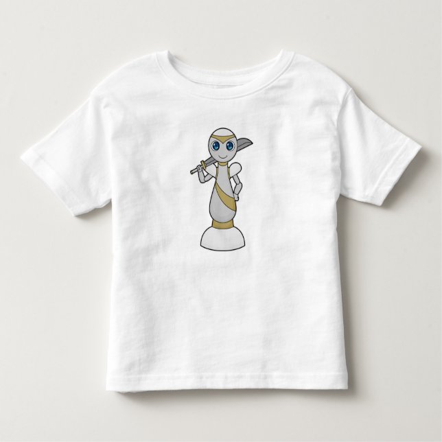 Chess piece Pawn Sword Chess Toddler T-Shirt (Front)