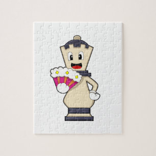 Chess piece Queen at Chess.PNG Jigsaw Puzzle