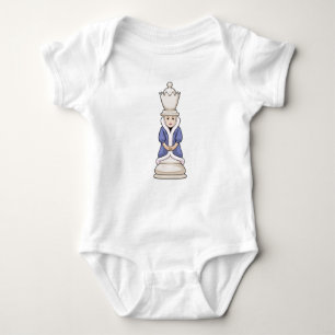 Chess piece Queen Chess Baby Bodysuit