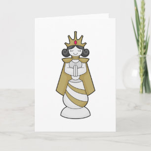 Chess piece Queen Crown Chess Card