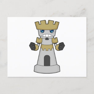 Chess piece Rook Chess Postcard