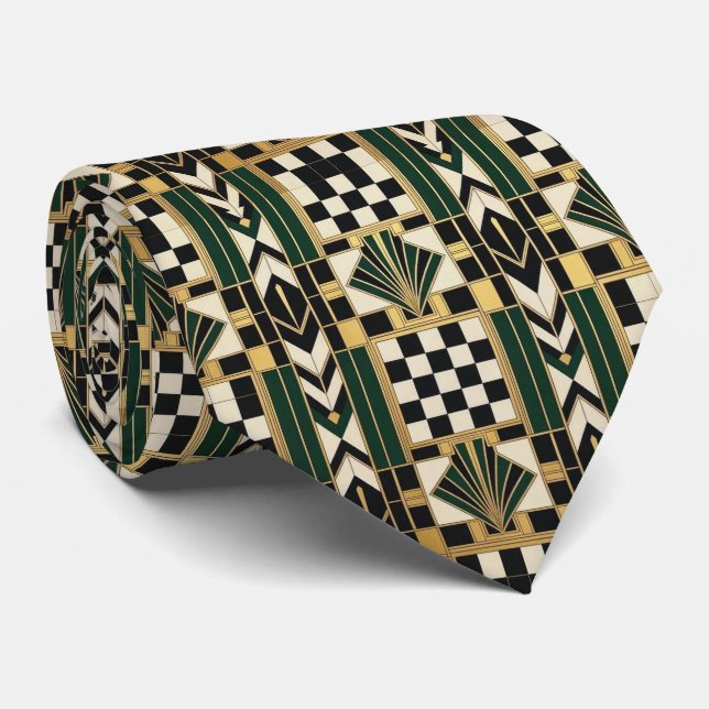 Chess Pieces Game of Chess Chessboard Tie (Rolled)
