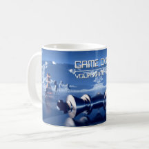 Chess pieces on planetscape. Customisable text
