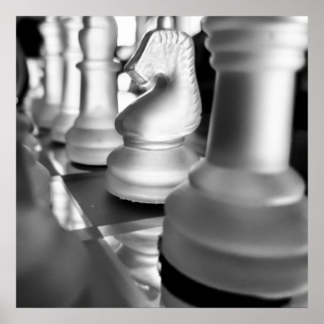 Chess Pieces Poster (Front)