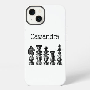 Chess Pieces Vintage Art iPhone 13 Case