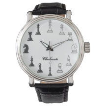 Chess Pieces Watch