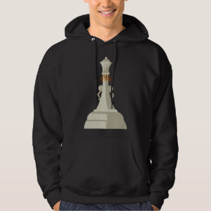 Chess Pieces White Queen Children Board Game Set Hoodie