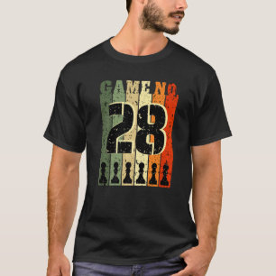 Chess Player Birthday 28 Years Old Game Number 28 T-Shirt