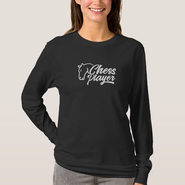 Chess player Checkmate Board Match T-Shirt (Front)
