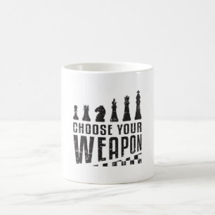 Chess Player Chess Board Checkmate Board Game Gift Coffee Mug