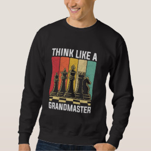Chess Player Chess Lover Chess Board Game 1 Sweatshirt
