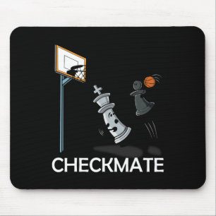 Chess Player Chessboxing And Bysketbyll Lover Chec Mouse Pad