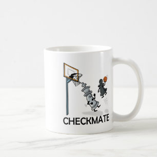 Chess Player Chessboxing And Sketll Lover Checkmat Coffee Mug