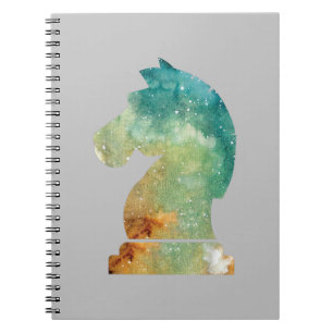 Chess Player Horse Knight Chess Lover Gift Notebook