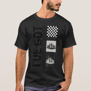 Chess Player I've Got Awesome Moves Board Game Str T-Shirt