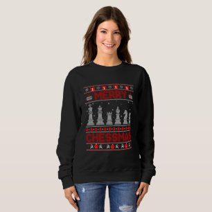 Chess Player Merry Chessmas Christmas Ugly Sweater