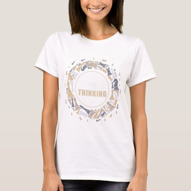 Chess Player Nerd Chess Lover Gift Chess T-Shirt (Front)