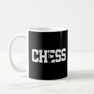 Chess Player Piece Vintage Chess Coffee Mug