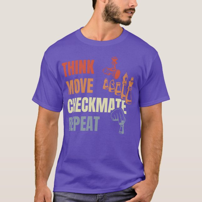 Chess Player Quote gift T-Shirt (Front)