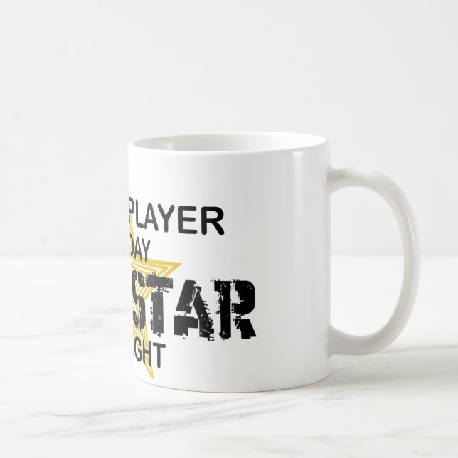 Chess Player Rock Star by Night Coffee Mug (Right)