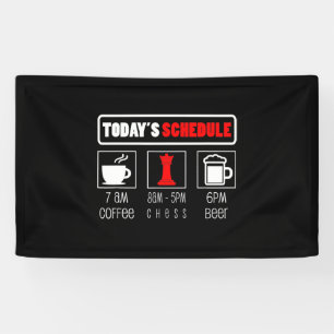 Chess Player   Todays Schedule Coffee Chess Banner