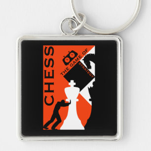Chess Players Key Ring