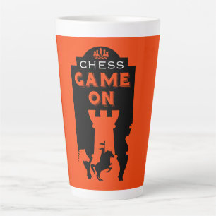 Chess Players Latte Mug