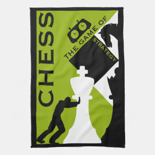 Chess Players Tea Towel