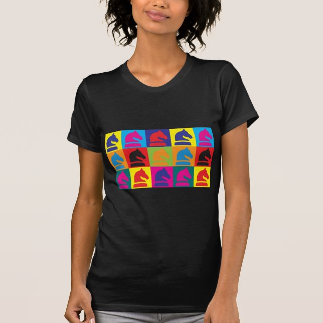 Chess Pop Art T-Shirt (Front)