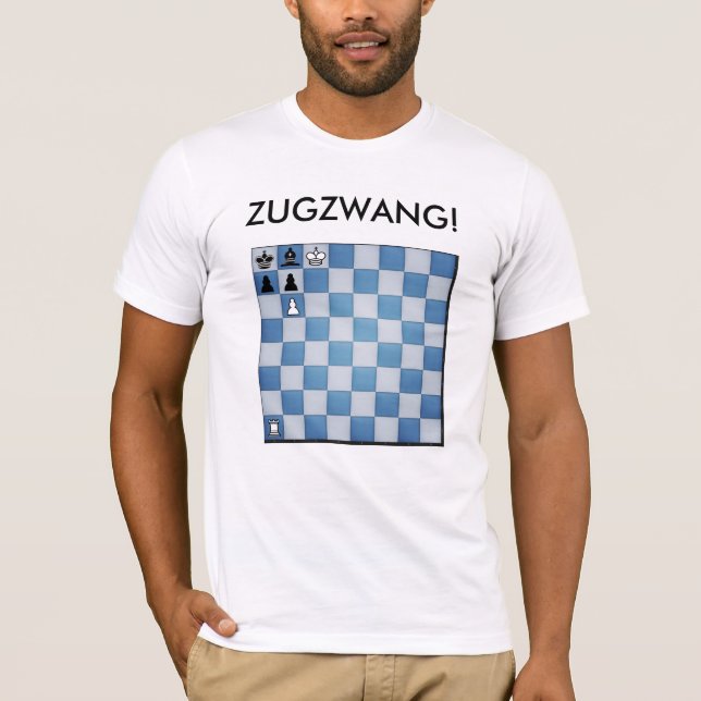Chess Puzzle by Morphy T-Shirt (Front)