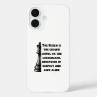 Chess Queen Black White Power Respect Strategy