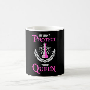 Chess Queen Chess Board Checkmate Board Game Gift Coffee Mug