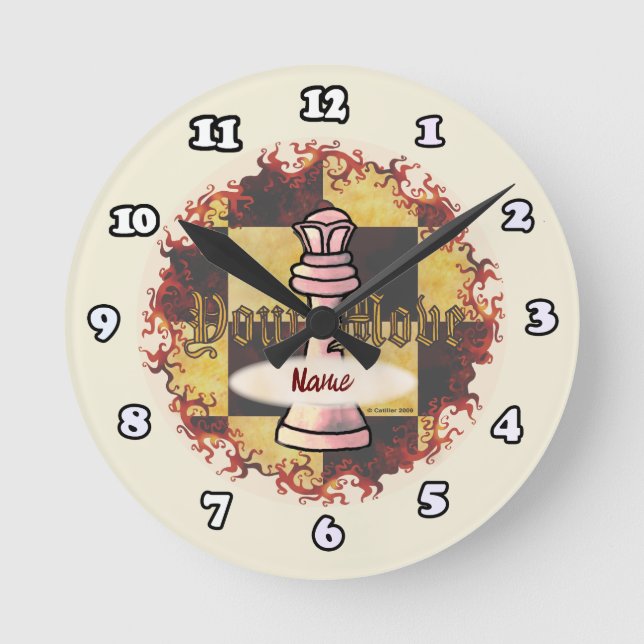 Chess Queen Clock (Front)