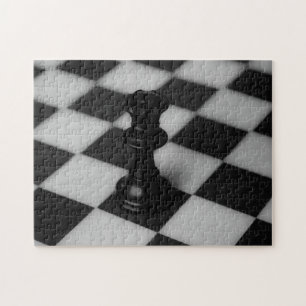 Chess queen jigsaw puzzle
