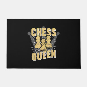 Chess Queen Kids & Women Gift Doormat