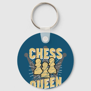 Chess Queen Kids & Women Gift Key Ring