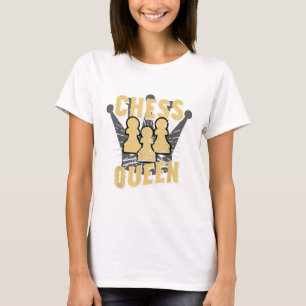 Chess Queen Kids & Women Gift T-Shirt