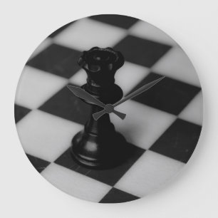 Chess queen large clock