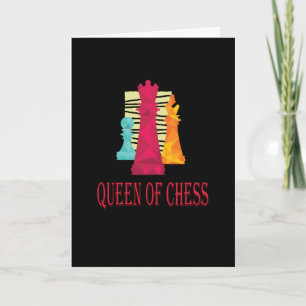 Chess - Queen Of Chess Card